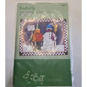 Bundled Up By Patrick Lose For C T Publishing 35 X 27 #80043 Snowman Winter